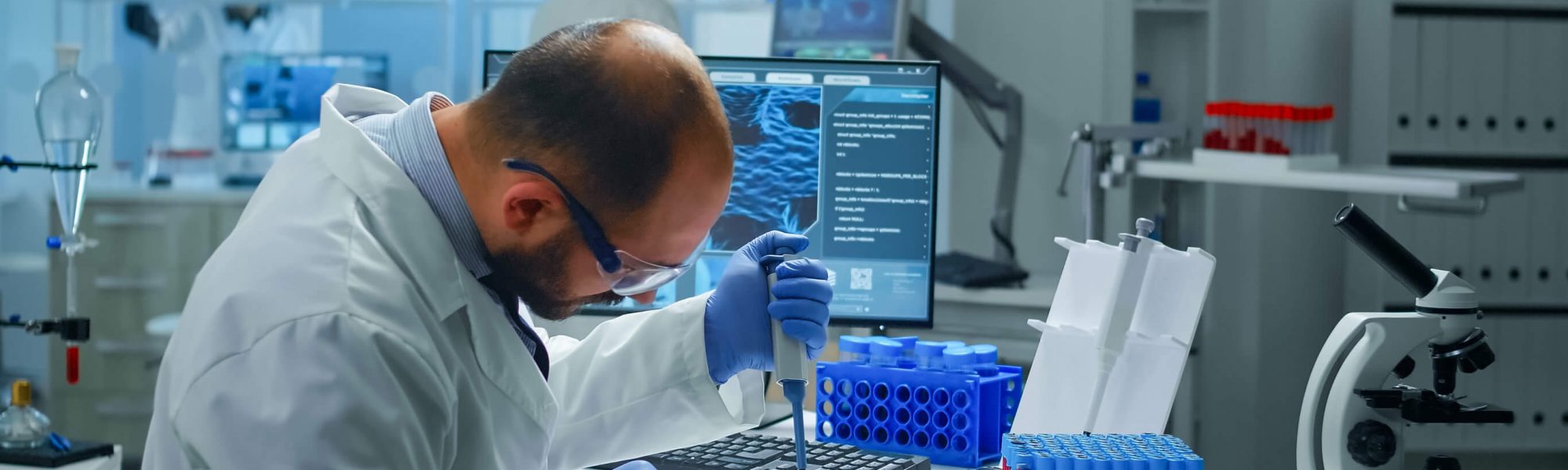 Flavor image: scientists working in a laboratory